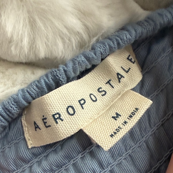 Aeropostale Blue Textured Dress - Picture 2 of 3